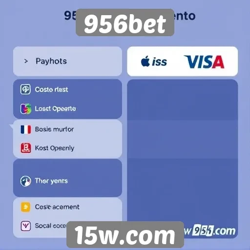 Métodos de pagamento disponíveis no 956bet